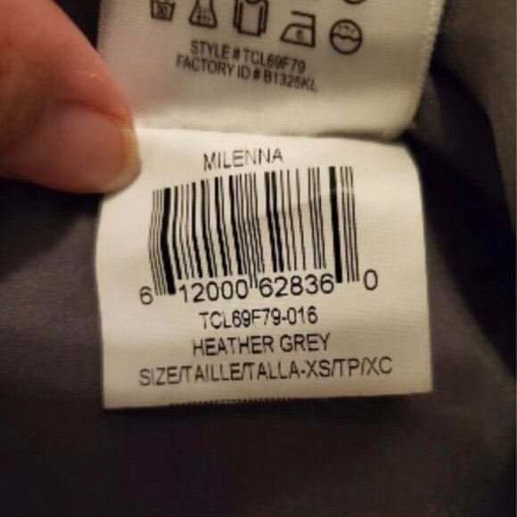 BCBGMAXAZRIA Runway Milenna Dress Grey/Wine Color Size XS $598 - Picture 10 of 13